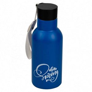 Bouteille d'eau isotherme à double paroi en acier inoxydable avec logo personnalisé - Product Image 6