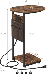 Tavolini a forma di C, - Product Image 6