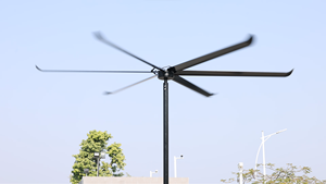 Ventilateur sur pied VFans, mobile et fixe, 220V/200V, grandes pales à angle réglable, vent puissant, silencieux, étanche, pour festivals de musique en extérieur - Product Image 4