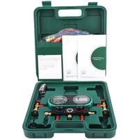 Manomètre de réfrigérant R134a R410a R404a R1234yf Etc. Ensembles d'outils de table de fluoration multifonctions pour climatiseur automatique