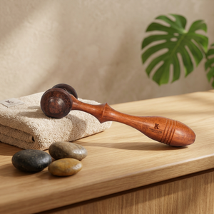 Rodillo Facial de Madera K Star para Masaje Facial, Rodillo de Acupresión Natural para el Cuidado de la Piel, Reafirmante - Product Image 4