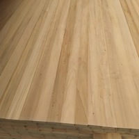 Prix d'usine Planche de paulownia en peuplier carbonisé Palette en bois de beauté Planche carbonisée pour projets