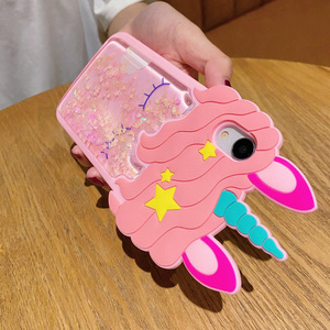 Personalizzata In Gomma Caso Della Copertura di Protezione Completa <span class=keywords><strong>Arcobaleno</strong></span> Liquido Molle Del Silicone Cassa Del Telefono Per il <span class=keywords><strong>iPhone</strong></span> 12 12Pro 11 11Pro Max - Product Image 5