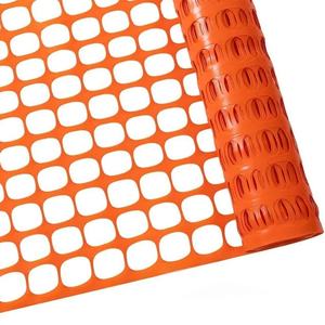 Prix bon marché d'usine Barrière de sécurité en plastique à haute résistance à la traction Orange Rouge Vert <span class=keywords><strong>Filet</strong></span> de barricade à mailles en plastique - Product Image 2