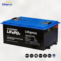 Batterie au phosphate de fer et de lithium de qualité A pour chariot élévateur, pack énergétique 51,2 V 150 Ah pour AGV, alimentation fiable, UN38.3 CE RoHS MSDS, vente en gros