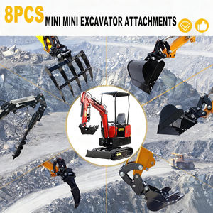 Kit de pièces détachées pour <span class=keywords><strong>mini</strong></span> pelleteuse agricole Ripper Quick Coupler Auger Grab Screening Bucket Flat Shovel Bucket Rake Connection Pin - Product Image 3