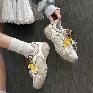 Chaussures décontractées pour femmes Printemps-Été 2026, baskets respirantes en maille à semelle épaisse rehaussante antidérapantes style Forrest Gump - Product Image 6