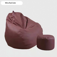 Mobilier de Salon Fauteuils Canapés Paresseux KOL Siège Pouf Asiento Canapé Tatami Poire