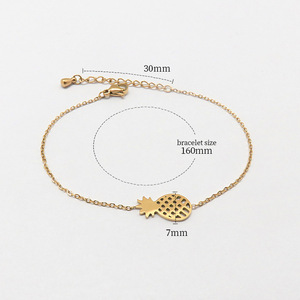 Pulseira de aço inoxidável boêmio para mulheres com corrente de moda - Product Image 6