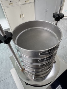 Thép không gỉ tiêu chuẩn phòng thí nghiệm rung màn hình bột phòng thí nghiệm cho sàng thử nghiệm phân tích cho sàng thử nghiệm để chế biến thực phẩm - Product Image 6