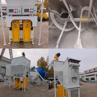Petite machine à mortier sec haute rigidité 2T/H avec système de convoyage entièrement fermé, puissance 44 kW, production propre