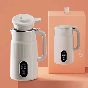 Licuadora eléctrica multifunción de 650 ml y 400 W, potente, con función de calentamiento y trituración automática, para uso doméstico y comercial, ideal para leche de soja y frutos secos. - Product Image 6