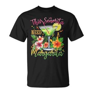 Questa Senorita ha bisogno di una maglietta Margarita Cinco De Mayo - Product Image 1