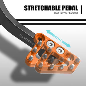 Pédale de frein épaisse antidérapante NICECNC pour KTM <span class=keywords><strong>690</strong></span> <span class=keywords><strong>Enduro</strong></span> R <span class=keywords><strong>690</strong></span> SMC R 2019 2020 2021 <span class=keywords><strong>2022</strong></span> 2023 - Product Image 4