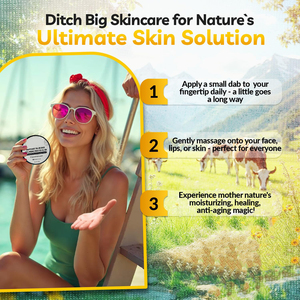 Custom Tin Box Multi-Use Skincare 60g 100% Grass-Fed Chemical-<strong>Free</strong> Organic Beef Tallow <strong>Moisturiser</strong> with Hydrating &amp; Gentle - Product Image 5