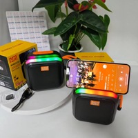 Speaker Bluetooth Mini Langsung dari Pabrik, Tahan Air, RGB, Portabel, 1500mAh, Mendukung Logo Kustom