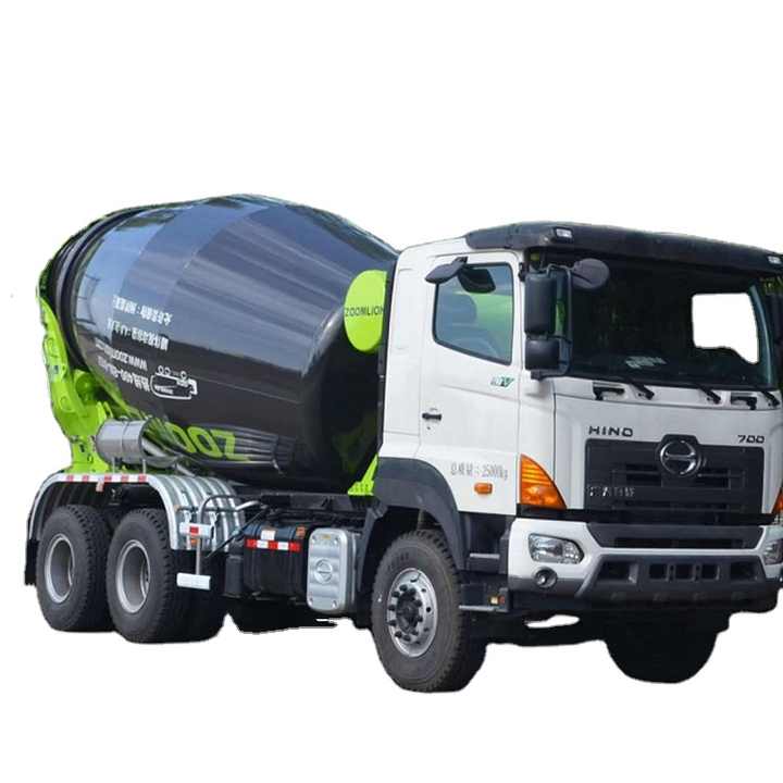 Zoomlion コンクリートセメントトラックミキサー車日野700