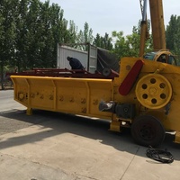 Broyeur de bois à décharge rotative pour moteur 250KW, capacité 30-35t/h, composants essentiels du moteur et des roulements