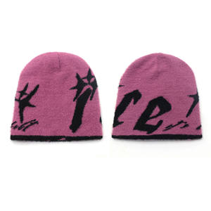 Gorros de Invierno con Diseño de Llamas <span class=keywords><strong>Rojas</strong></span> y Negras, Gorros de Esquí, Gorras de Calavera - Product Image 4