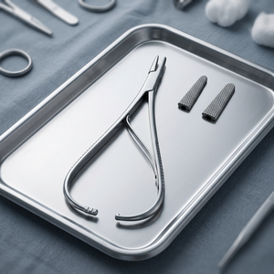 Porte-aiguille Vitra Mathieu, usage chirurgical manuel, acier inoxydable de qualité médicale, certifié CE - Product Image 3