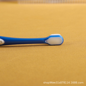 Pet Toothbrush For Cats Dogs Soft Bristles Wide Head Blue Sky Blue Pink Yellow Color PPTPR Material Grooming Tool - Product Image 4