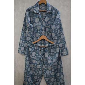Ensemble de pyjama floral doux, respirant et confortable, vêtements de nuit décontractés, vêtements de détente pour femmes, vêtements de maison, ensemble deux pièces - Product Image 4