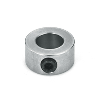 Produit personnalisé Collier de serrage rapide CNC en oxyde noir d'aluminium Collier de serrage d'arbre de verrouillage
