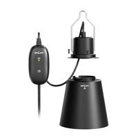 Lampe d'éclairage pour reptiles REPTIZOO Smart WiFi Deep Dome avec contrôle de la température, application et minuterie pour dragon barbu, tortue, gecko léopard
