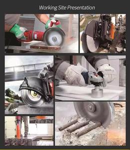 Pex 14 inch lạnh phân đoạn kim cương lưỡi cưa đá cẩm thạch cắt đĩa đá cắt lưỡi cho bê tông nề gạch khối đá - Product Image 6