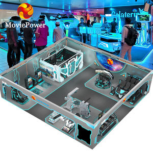 Instalación de Sala de Juegos Arcade de Realidad Virtual VR 9D Para Parque Temático de Atracciones y Zona de Juegos Infantil Equipo de Videojuegos Para Interiores - Product Image 1