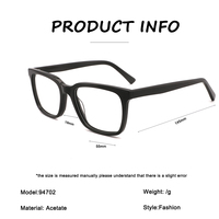 Chine usine en gros acétate monture de lunettes 2025 nouveau carré optique cadres Salsa motif Animal Anti-lumière bleue unisexe