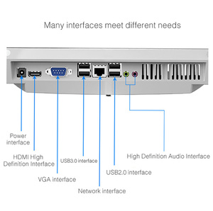 Monoblock produk merek baru 21 "/23"/27 "/32 inci FHD kamera komputer game AIO PC - Product Image 5