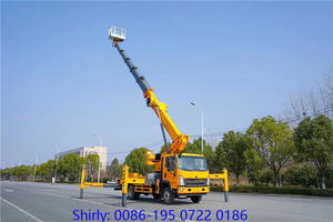 Offre Spéciale SINOTRUK HOWO 4X2 LHD RHD 28m 36m hauteur homme chariot élévateur aérien plate-forme camion - Product Image 6