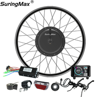 Kit Moteur à Entraînement Direct 500W 48V pour Vélo Électrique avec Contrôleur à Onde Sinusoïdale et Affichage UKC1, Compatible Roues 20-29 pouces, pour Vente en Gros