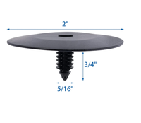 Clips de retenue d'isolation de panneau de capot de moteur de pièces d'auto pour GM 3078511 3977775 10121502 20064875 1619321 5208743