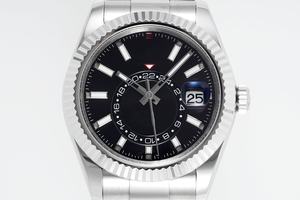 Reloj Mecánico de Lujo de la Mejor Calidad, Sumergible, 42 mm, Fábrica ZF, Movimiento 2824, 326934, Acero 904L, Multifunción, Negro - Product Image 3