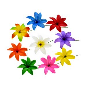 <span class=keywords><strong>Fleur</strong></span> <span class=keywords><strong>de</strong></span> <span class=keywords><strong>Tiaré</strong></span> <span class=keywords><strong>Artificielle</strong></span> en Mousse EVA Multicolore DIY pour Fête Tropicale Île Accessoire Cheveux Femme Mode - Product Image 1