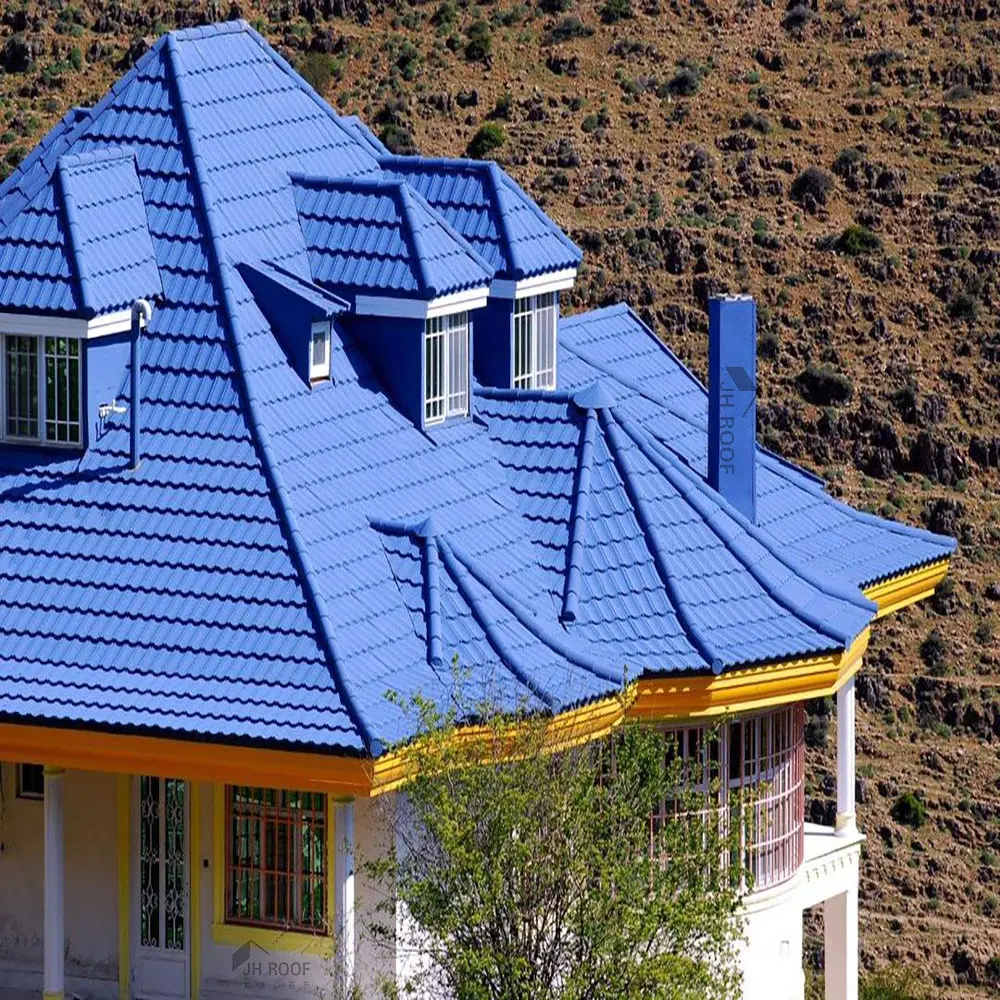 뜨거운 판매 알루미늄 패널 시트 지붕 조립식 지붕 타일 건축 자재
