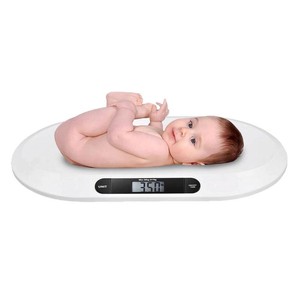 เครื่องชั่งเด็กแบบดิจิตอลรูปวงรี 20 กก. พร้อมถาดสำหรับใช้ในบ้าน - Product Image 4