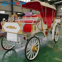 Meilleur prix pour chariots et calèches électriques spéciaux pour le transport de chevaux à vendre/Calèche électrique de tourisme