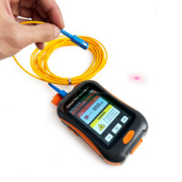 Équipement de Fibre Optique OTDR Mini NK2800 Réflectomètre Optique Temporel Compact Écran Tactile LCD 3,5 Pouces Longueur d'Onde 1550nm OTDR