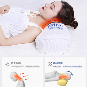 Orthopedisch, stevig, verkoelend, geweven traagschuim massagekussen, standaardformaat, 1 stuk, nek- en schouderondersteunende kussens & positioneerders - Product Image 6
