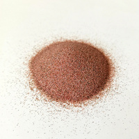 Granulats de grenat marin alluvial 80 mesh sans poussière pour finition de bord supérieure de l'acier inoxydable, du marbre et du verre par découpe jet d'eau