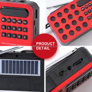 Offre Spéciale Jioc Tg-2302-S Portable <span class=keywords><strong>poche</strong></span> Mini Buluthotah <span class=keywords><strong>Transistor</strong></span> solaire alimenté par batterie haut-parleur petite Radio avec clé USB - Product Image 3