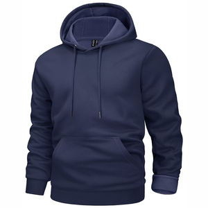 Sudaderas Extra Grandes de Algodón para Hombre, Sudaderas de Alta Calidad Personalizadas, Ropa Casual de Algodón para Hombre en Venta - Product Image 1
