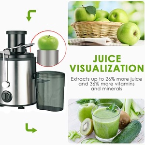 Presse-agrumes entièrement automatique pour usage domestique, <span class=keywords><strong>jus</strong></span> de fruits et légumes fraîchement <span class=keywords><strong>pressé</strong></span>, pas besoin de filtre, séparation de la pulpe, <span class=keywords><strong>jus</strong></span> d'orange original - Product Image 5