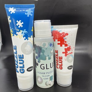 Pegamento para Rompecabezas WBG de 60 ml, 100 ml, 120 ml, No Tóxico, de Secado Rápido, con Cabezal de Esponja de Última Generación para Rompecabezas de Papel y Madera - Product Image 1
