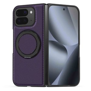 Funda Magnética Giratoria con Soporte para Google Pixel 10 Pro Fold y Pixel 9 Pro Fold, Textura de Fibra de Carbono, Resistente a Golpes y Caídas - Product Image 6