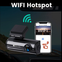 Nouvelle Caméra de Tableau de Bord 2026 avec Écran Tactile IPS 3,2 pouces, Double Objectif Ultra HD, Enregistreur Vidéo de Voiture 4K Interpolé, WIFI, GPS, Vision Nocturne, WDR