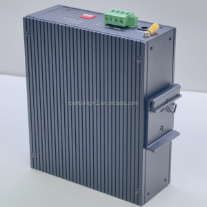 Switch Ethernet PoE Industrial de 8 Puertos Gigabit para Riel DIN con 2 Puertos SC 10/100/1000Mbps, Carcasa de Aleación de Aluminio - Product Image 3